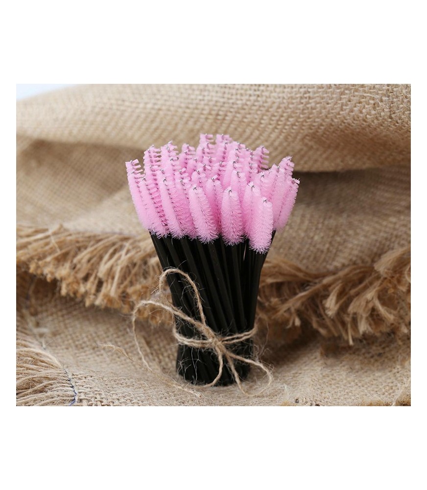 Goupillons brosse noirs x 50 Pose d'Extensions de Cils