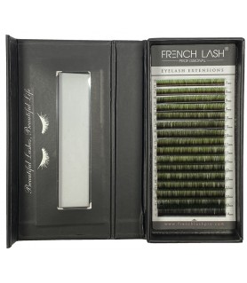 FOREST GREEN LASHES - MIXED SIZES