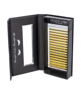 YELLOW LASHES - MIXED SIZES