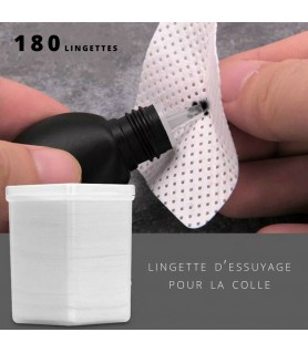 LINGETTE D'ESSUYAGE NON TISSÉE POUR LA COLLE