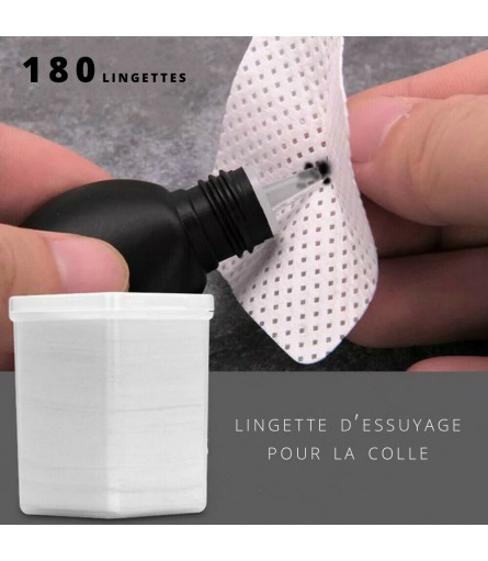 LINGETTE D'ESSUYAGE NON TISSÉE POUR LA COLLE