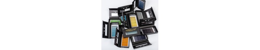 TRAYS - COLOURED LASHES